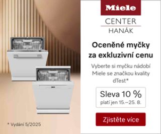 🕒 POSLEDNÍ ŠANCE – Sleva 10 % na oceněné myčky Miele 🕒 Už jen 3 dny zbývají, abyste získali Miele G 5450 SCVi Active Plus...